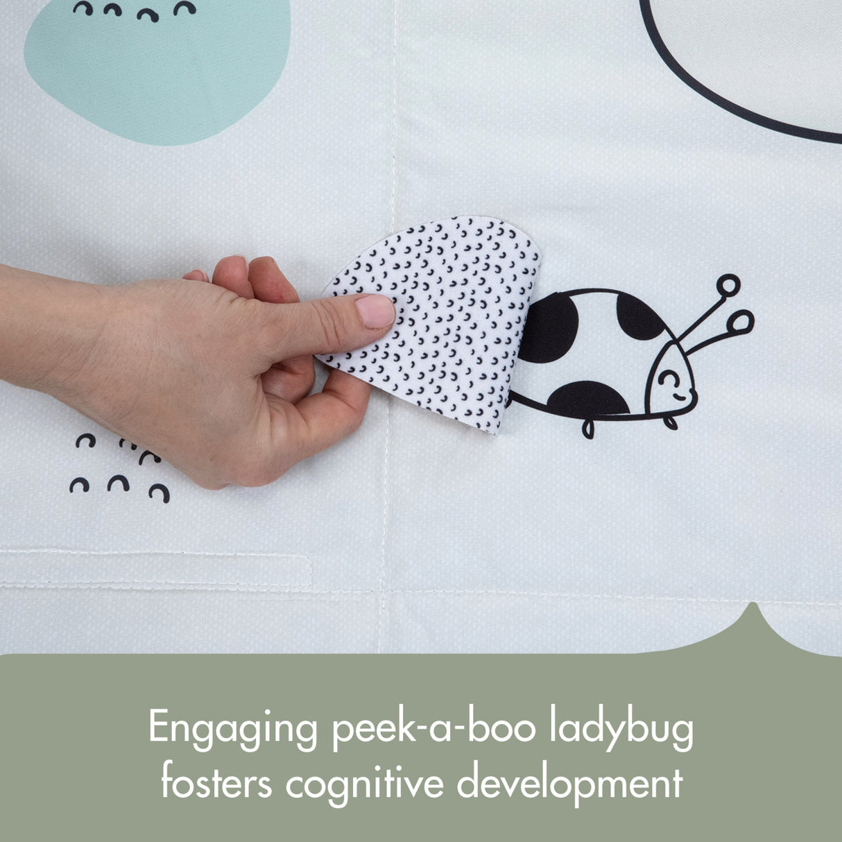 Tiny Love Black & White XL Outdoor Mat - Kid's Stuff Superstore