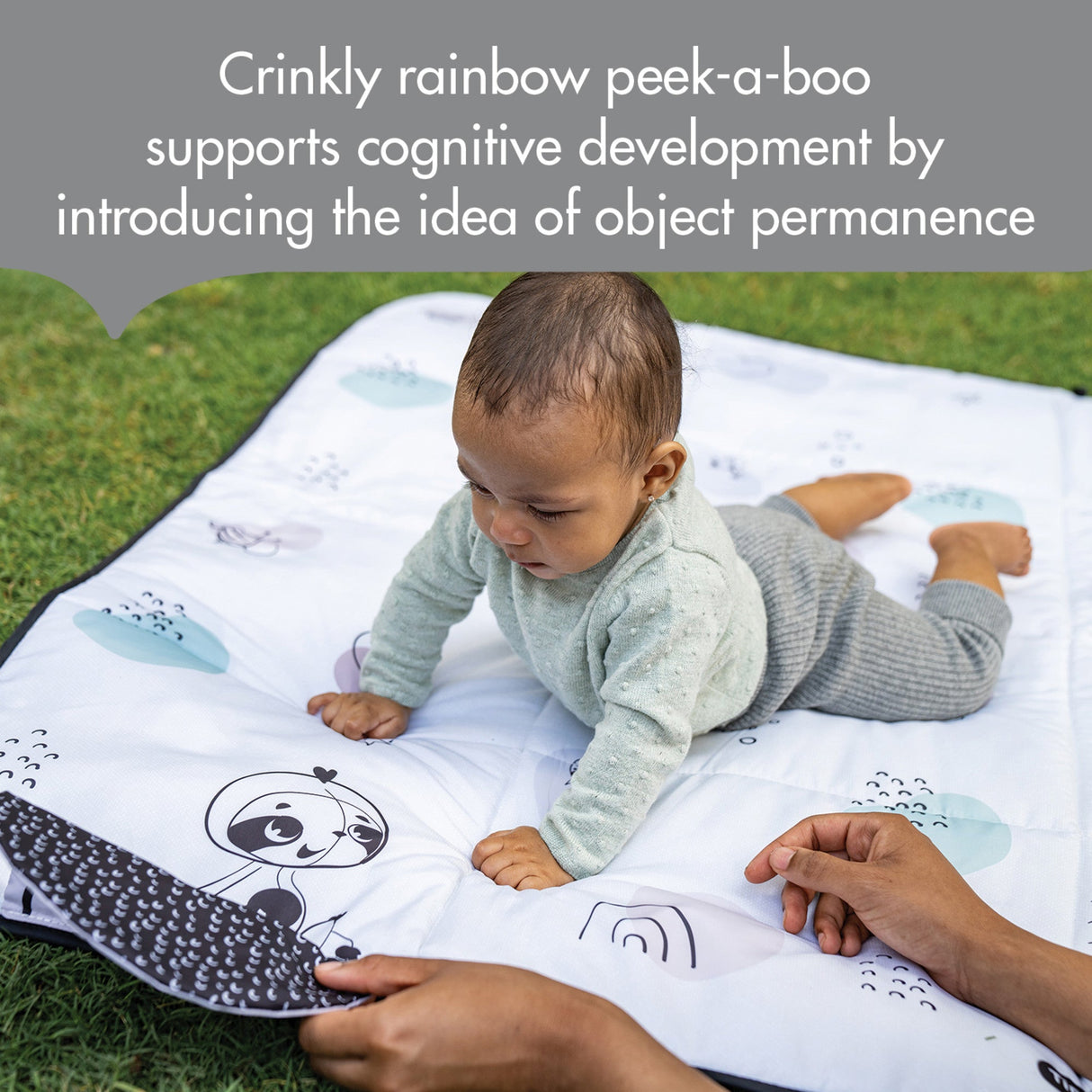 Tiny Love Black & White XL Outdoor Mat - Kid's Stuff Superstore