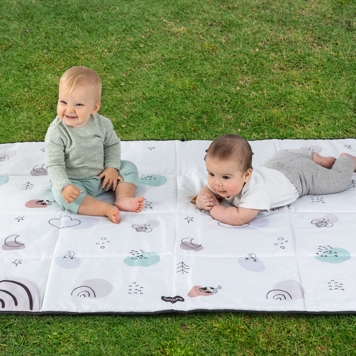 Tiny Love Black & White XL Outdoor Mat - Kid's Stuff Superstore