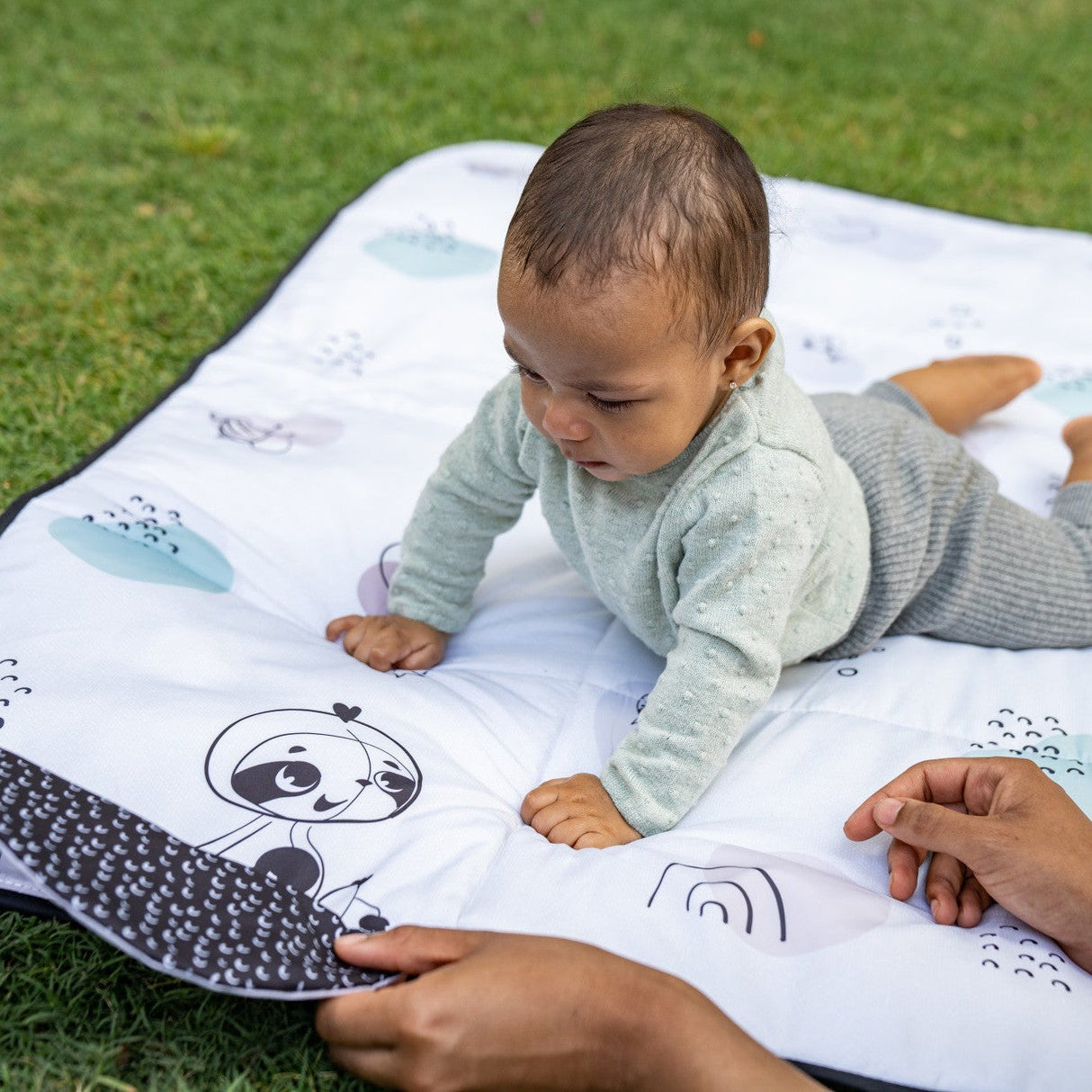 Tiny Love Black & White XL Outdoor Mat - Kid's Stuff Superstore