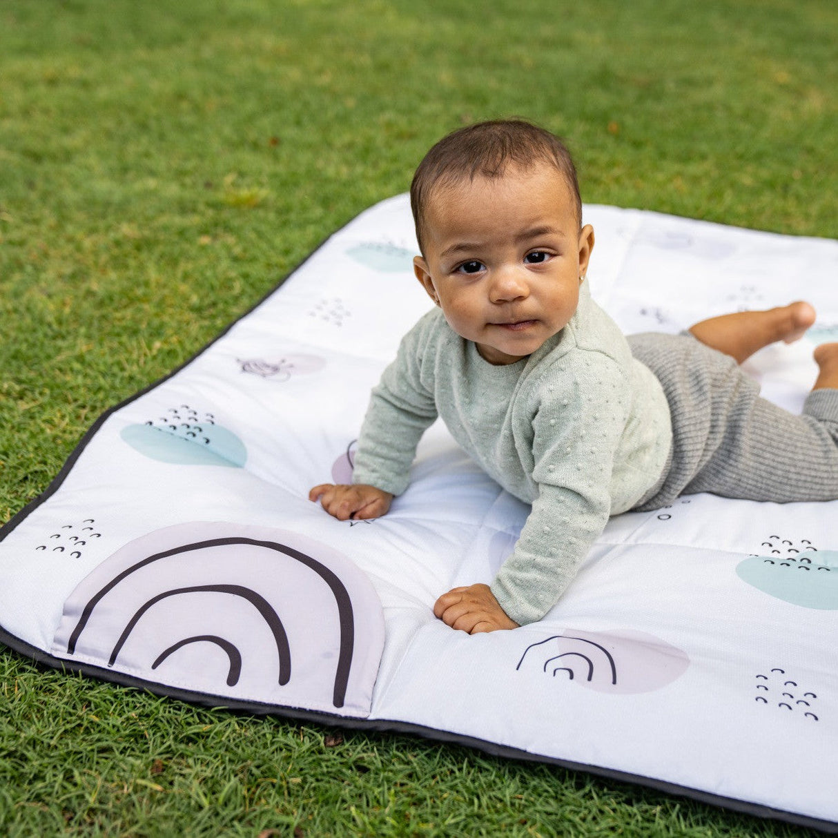 Tiny Love Black & White XL Outdoor Mat - Kid's Stuff Superstore