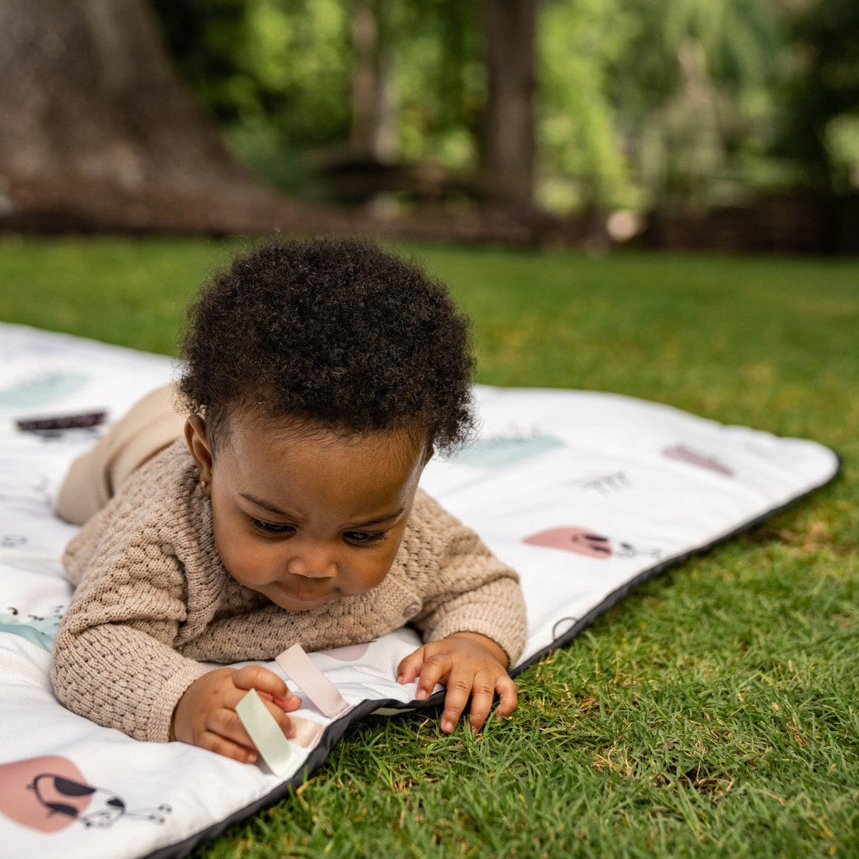 Tiny Love Black & White XL Outdoor Mat - Kid's Stuff Superstore