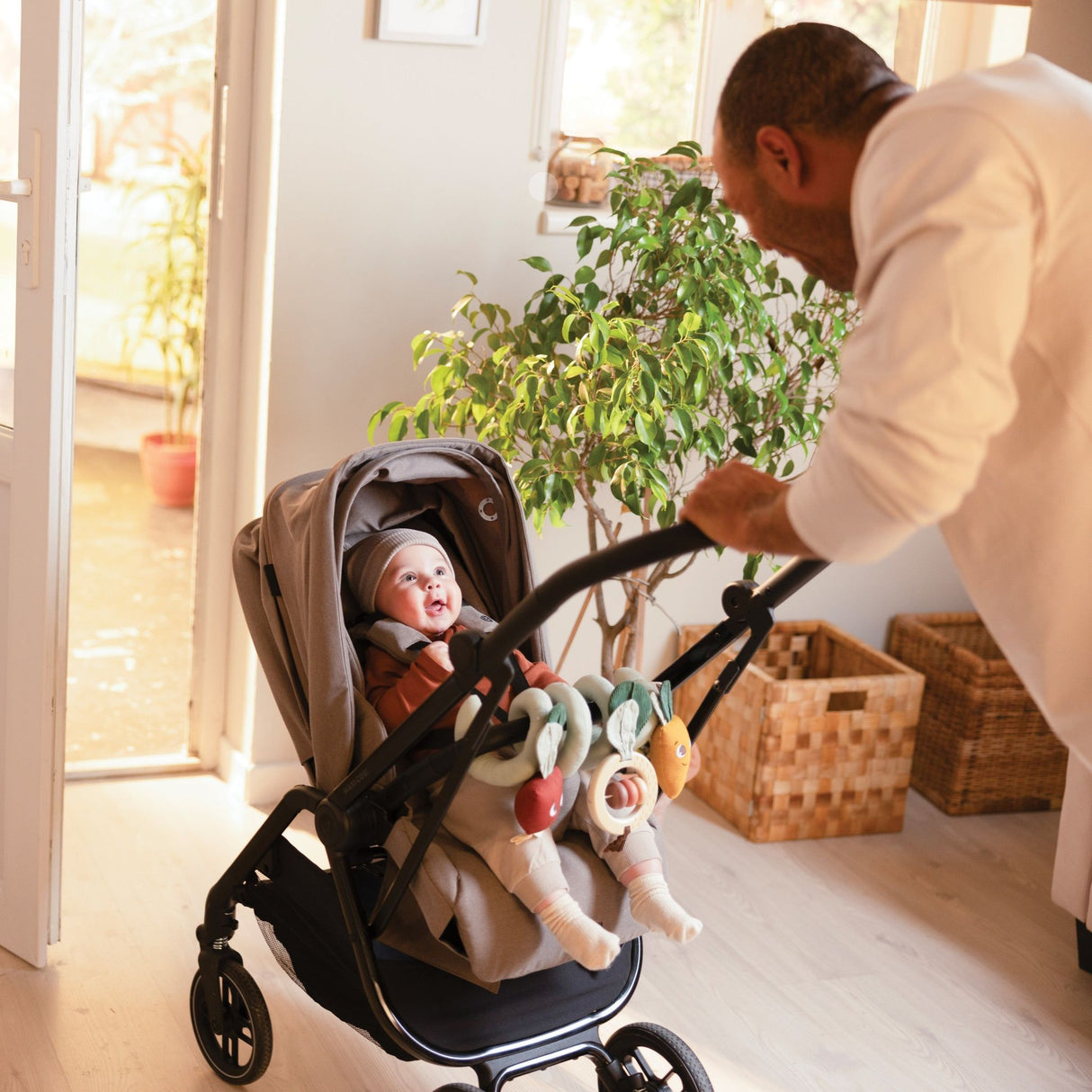 Tiny Love Spiral Stroller Activity Toy | Garden of Adventures - Kid's Stuff Superstore