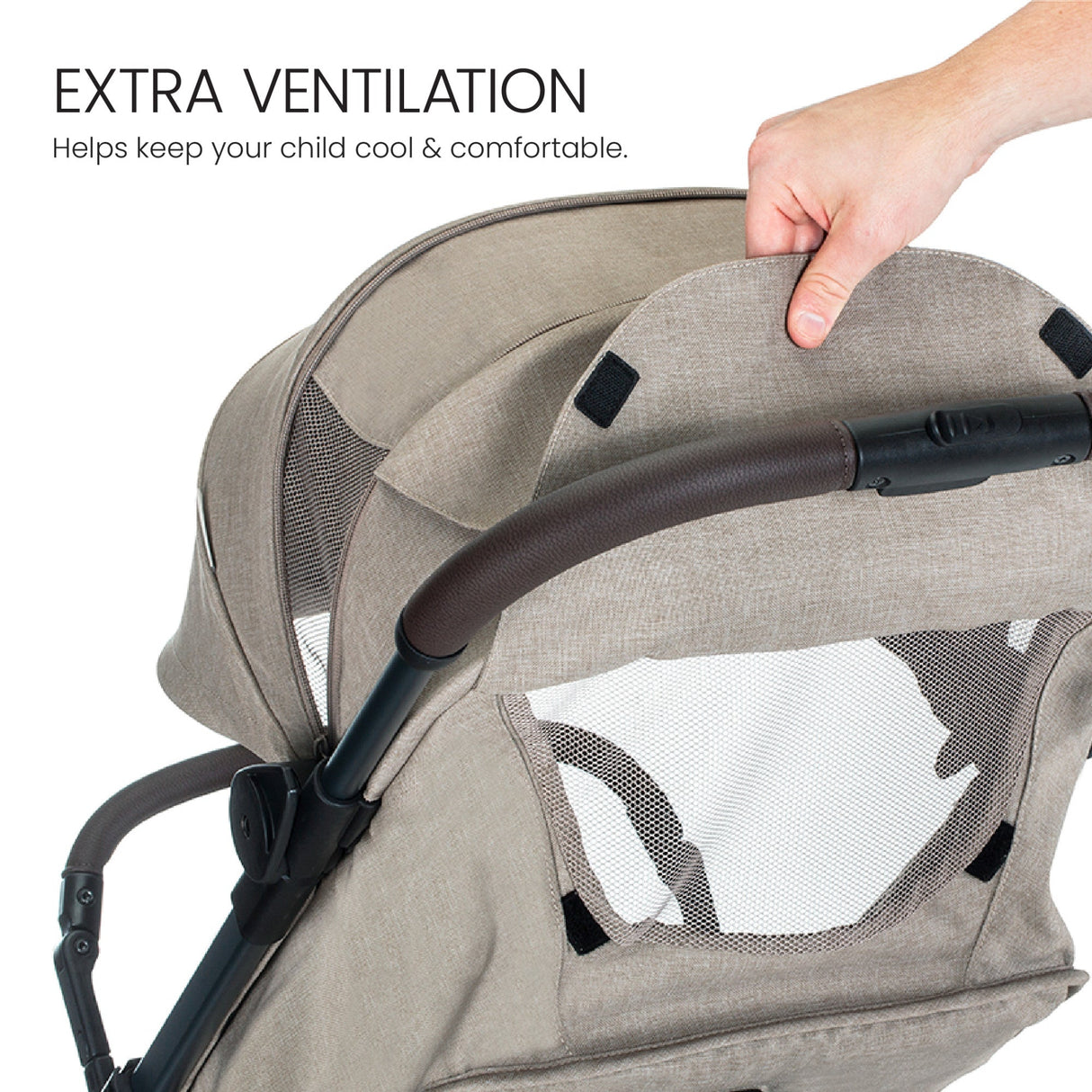 Britax Juniper+ Compact Stroller wiith One-Hand RapidFold - Kid's Stuff Superstore