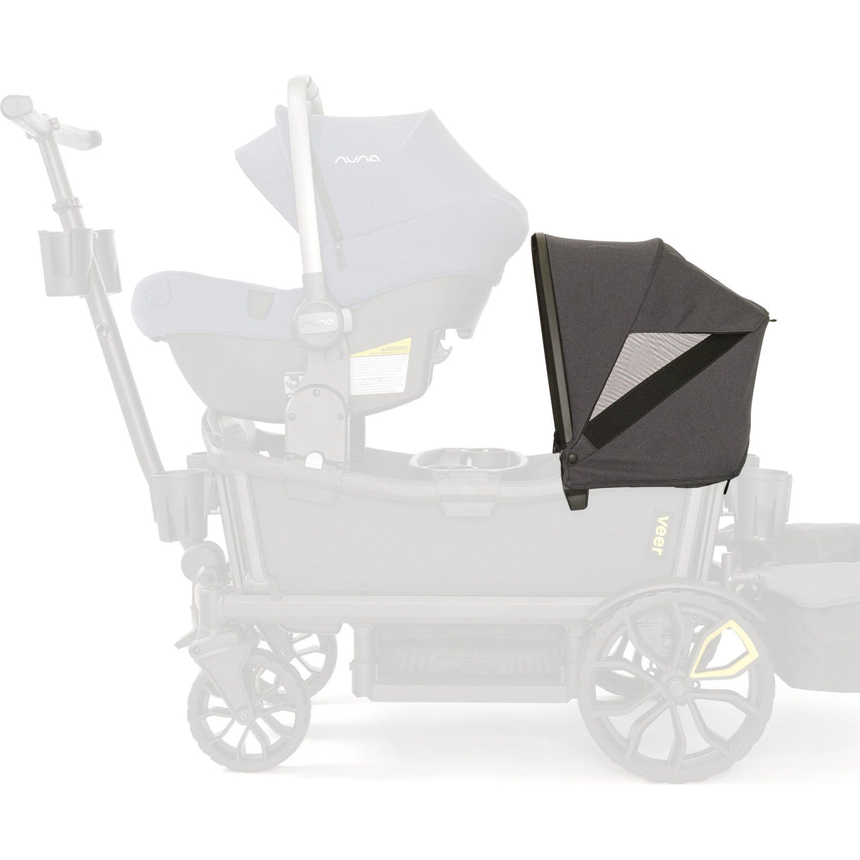 Veer Cruiser XL Custom Retractable Canopy - Kid's Stuff Superstore
