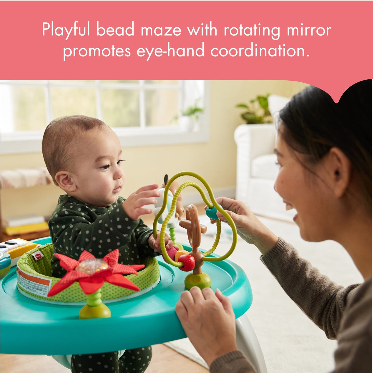 Tiny Love Meadow Days 5-in-1 Stationary Activity Center - Kid's Stuff Superstore