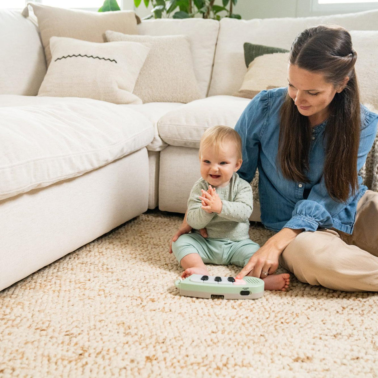 Tiny Love 5-in-1 Black & White Stationary Activity Center - Kid's Stuff Superstore
