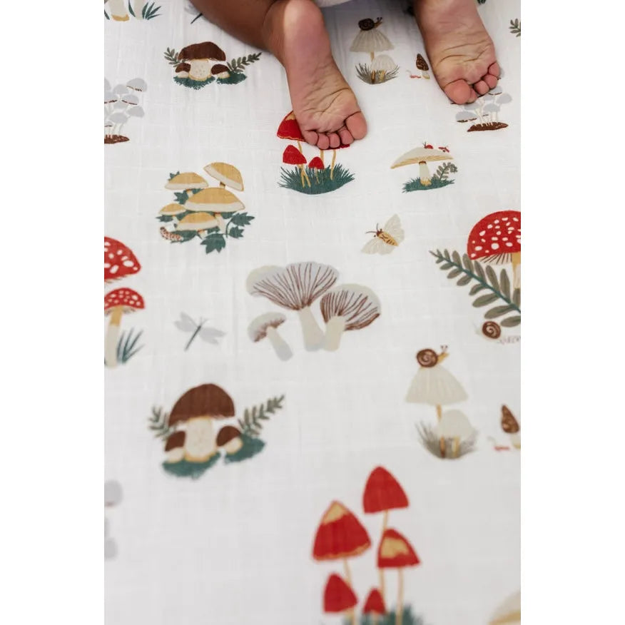 Clemintine Kids Mushroom Crib Sheet - Kid's Stuff Superstore