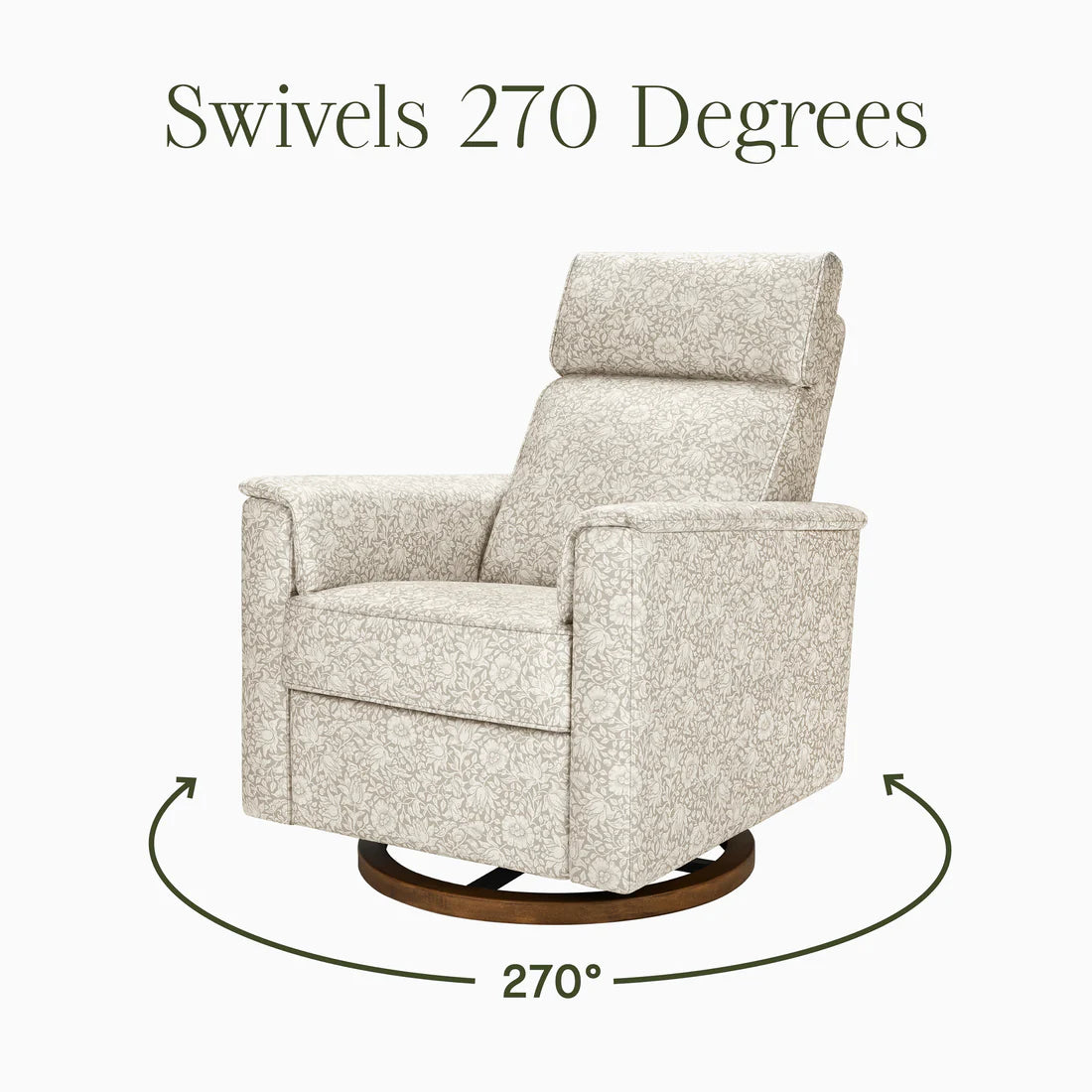 Morris & Co. x Namesake Willa Plus Power Glider Recliner w/ Power Headrest