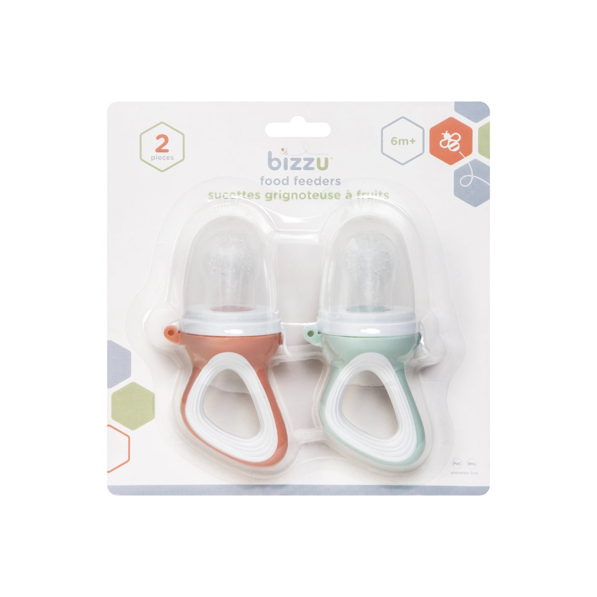 Bizzu Food Feeder 2 Pack - Kid's Stuff Superstore