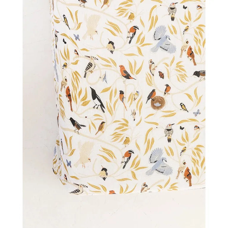 Clementine Kids For the Birds Crib Sheet - Kid's Stuff Superstore