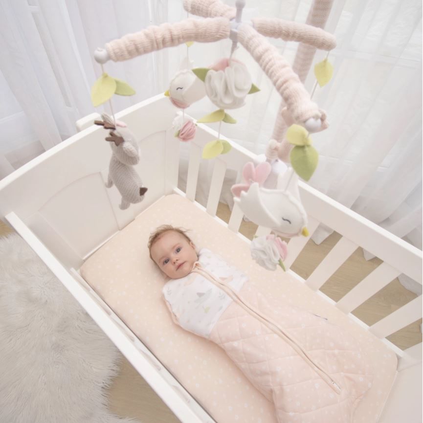 Knitted Musical Mobile - Ava Birds - Kid's Stuff Superstore