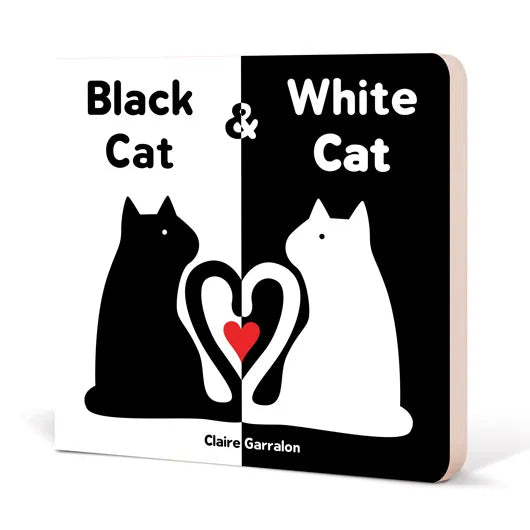 Board Book - Black Cat & White Cat - Kid's Stuff Superstore