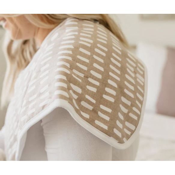 Copper Pearl Premium Baby Burp Cloths 3-Pack - Bliss