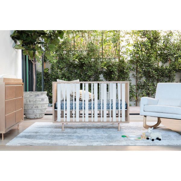 Novella Crib - Stained Ash / Ivory - Kid's Stuff Superstore