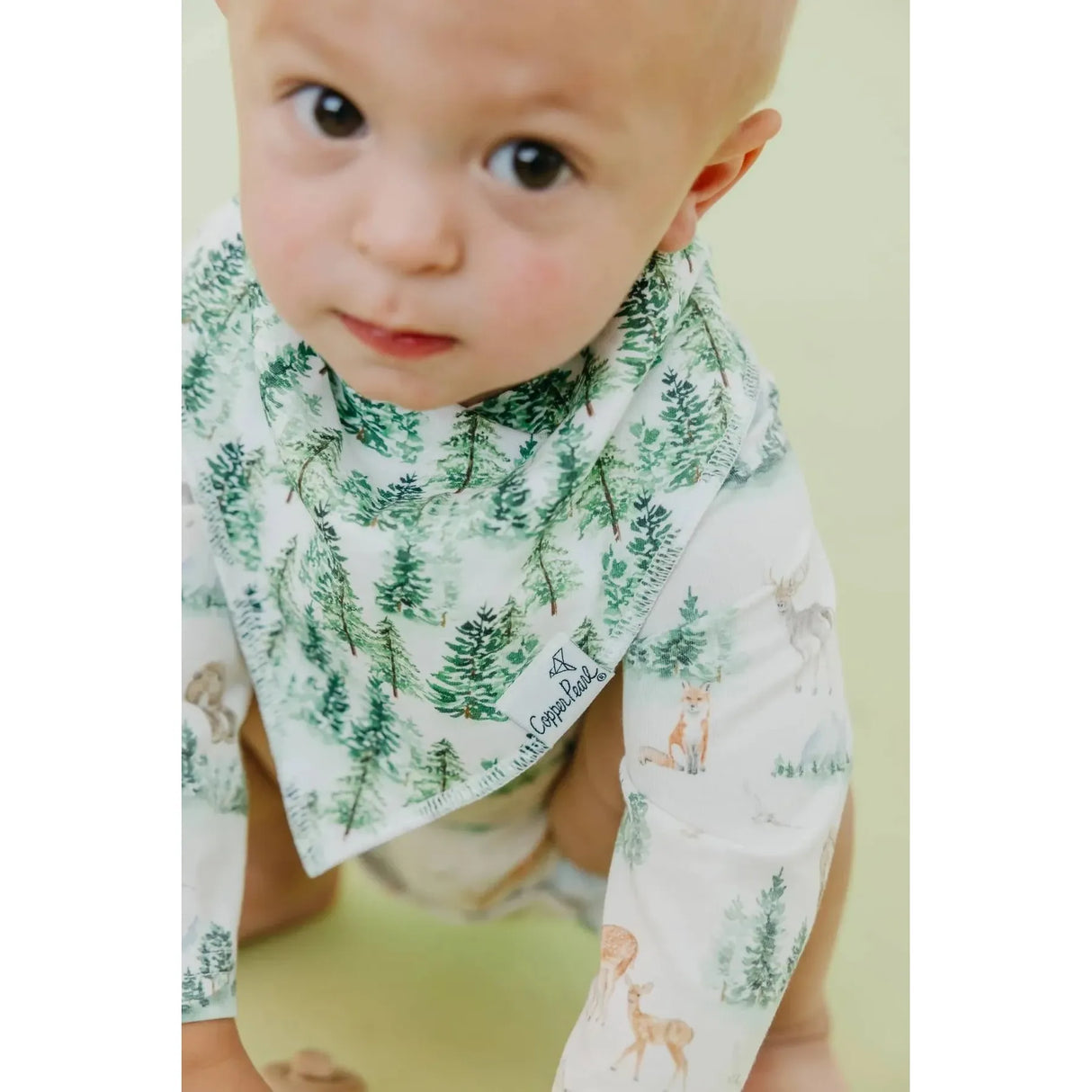 Copper Pearl Baby Bandana Bibs 4 Pack - Grayson - Kid's Stuff Superstore