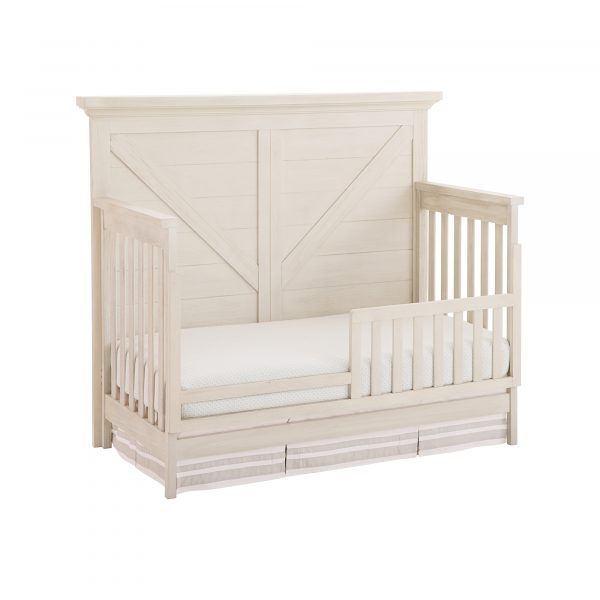 Westwood Westfield Toddler Rail - Brushed White - Kid's Stuff Superstore