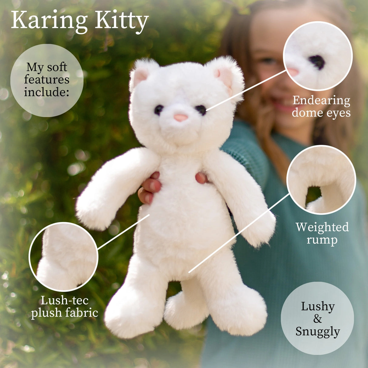 World's Softest Lushee 10" - Karing Kitten