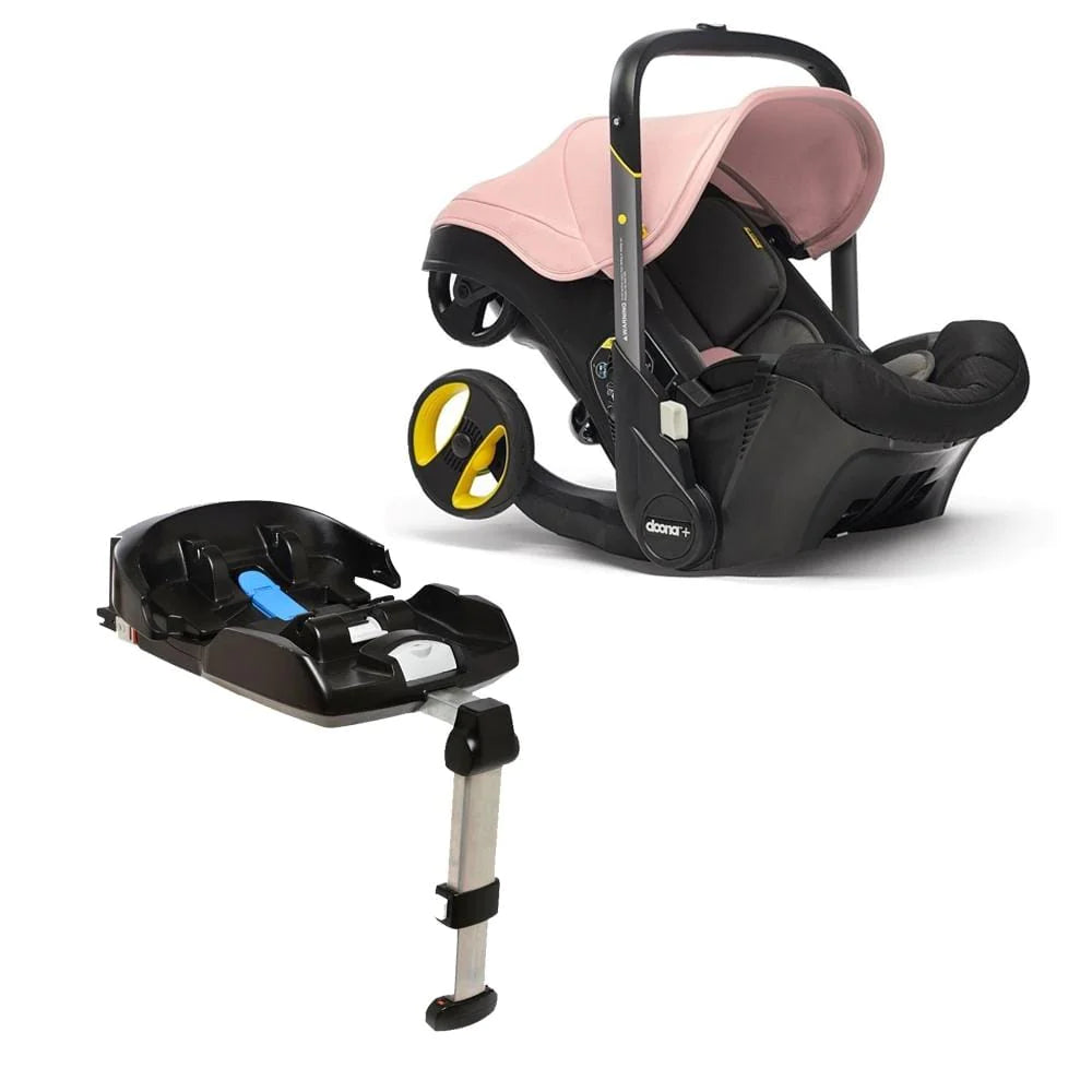 Doona Infant Car Seat & Stroller with Base - Blush Pink - Kid's Stuff Superstore