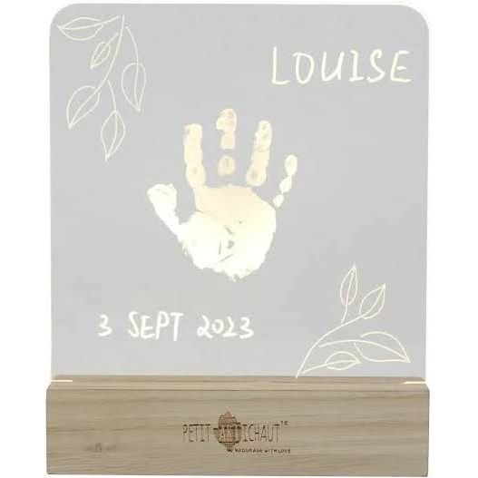 Petit Artichaut Illuminated Frame Light-Up Handprint Keepsake