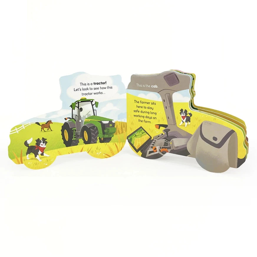 Board Book - John Deere Kids: How Tractors Work - Kid's Stuff Superstore