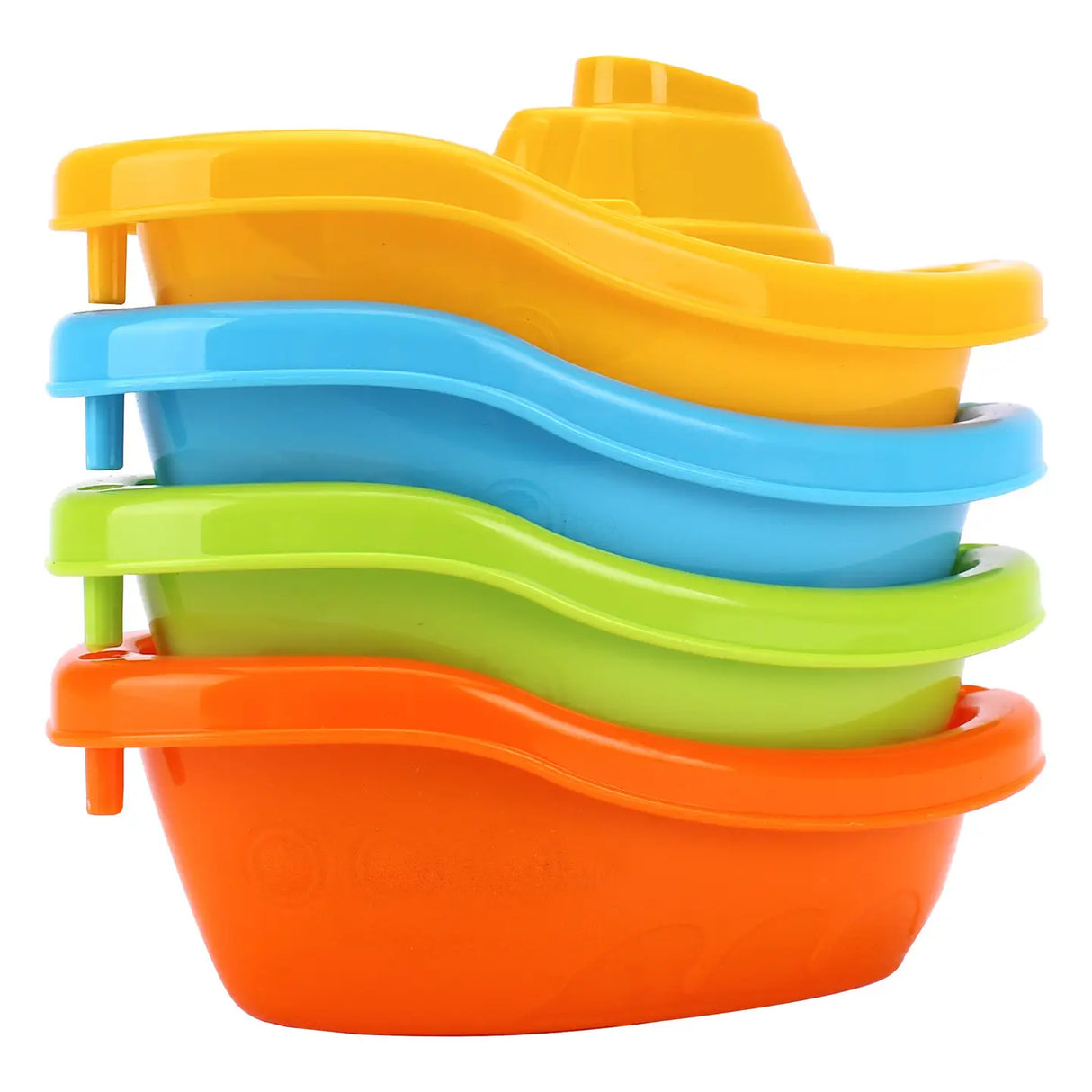 Technok Baby Bath Toys - 12 Pcs Rainbow Stacking