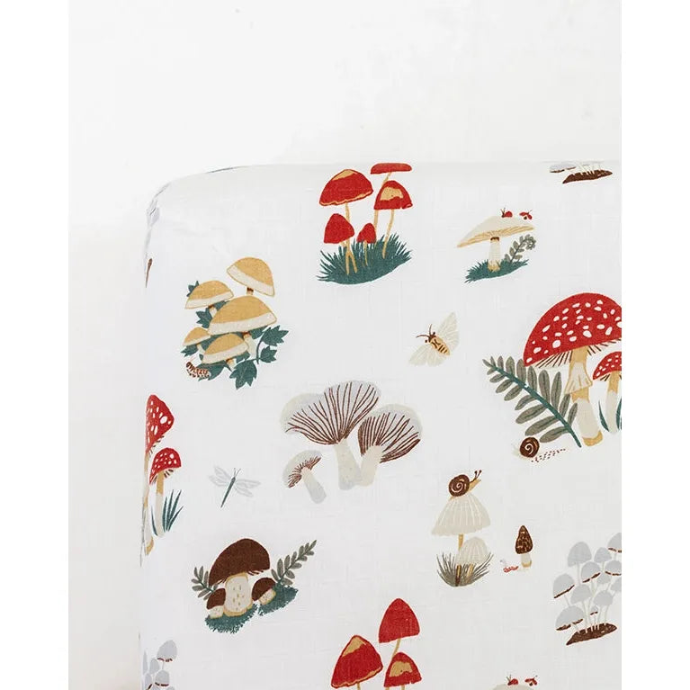 Clemintine Kids Mushroom Crib Sheet - Kid's Stuff Superstore