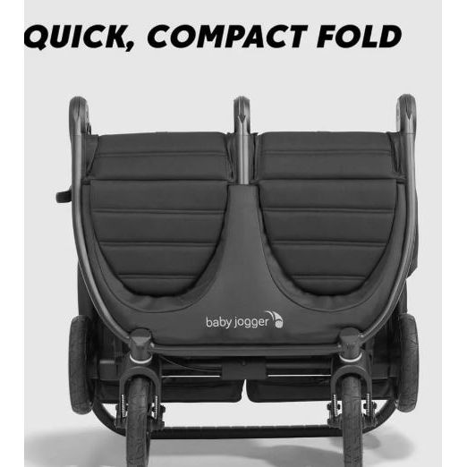 Baby Jogger City Mini 2 Double Stroller - Jet