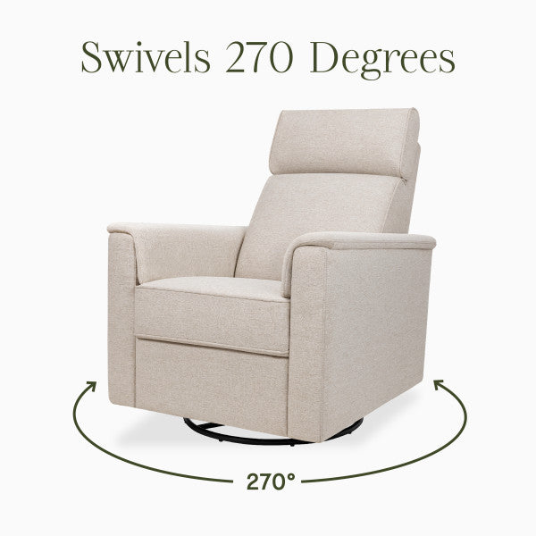Namesake Willa Plus Power Glider Recliner w/ Power Headrest - Kid's Stuff Superstore
