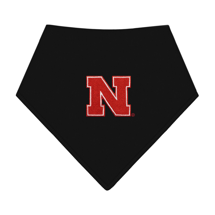Nebraska Husker Bandana Bib - Kid's Stuff Superstore