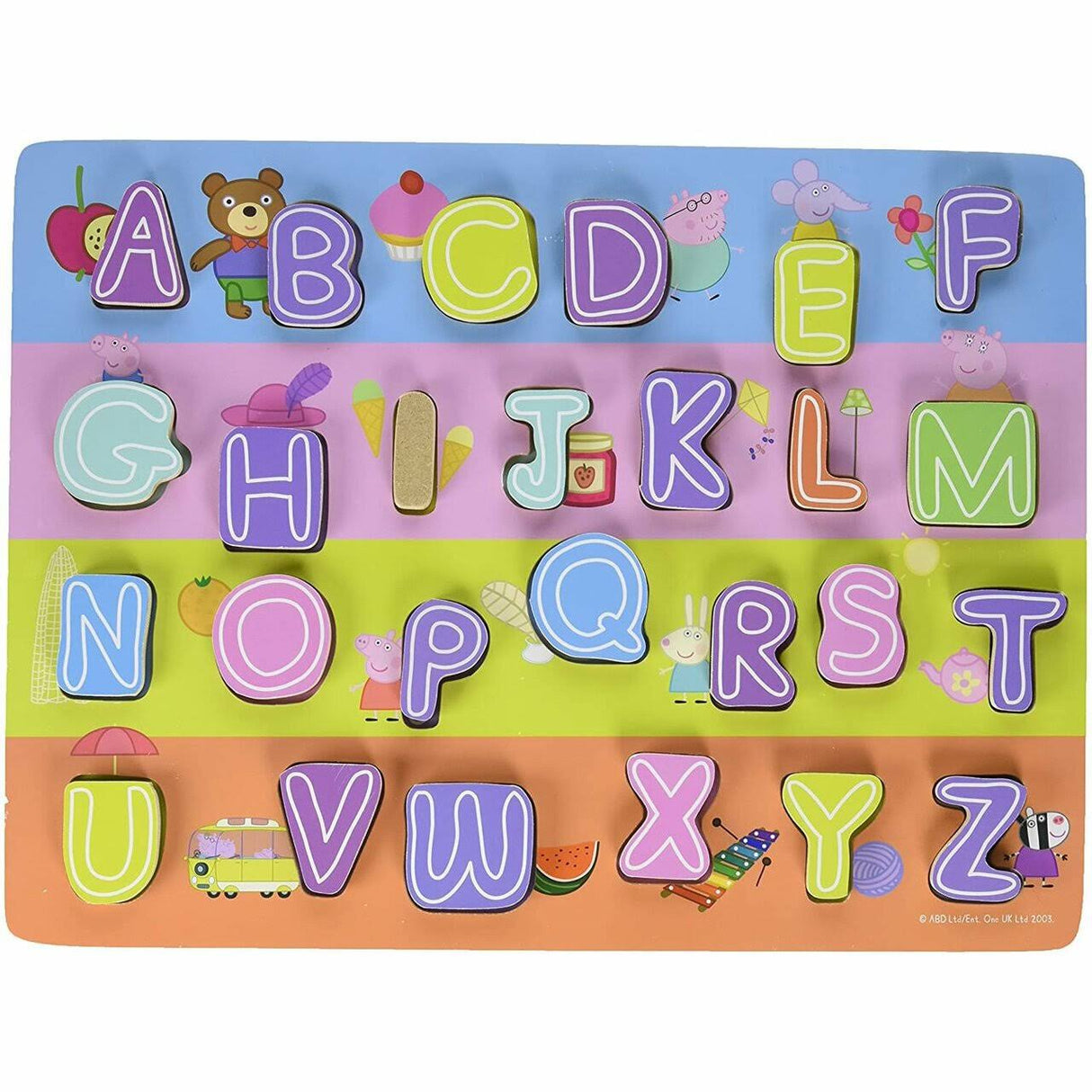 Peppa Pig Wooden Block Puzzle - Kid's Stuff Superstore