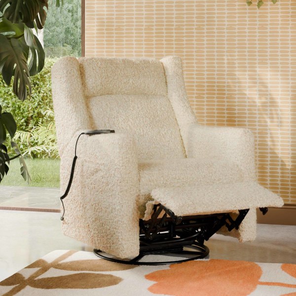 Babyletto Kiwi Deluxe Power Glider Recliner w/Heat&Massage