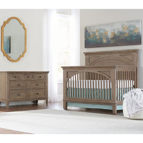 Leland Convertible Crib and Double Dresser | Sandwash - Kid's Stuff Superstore
