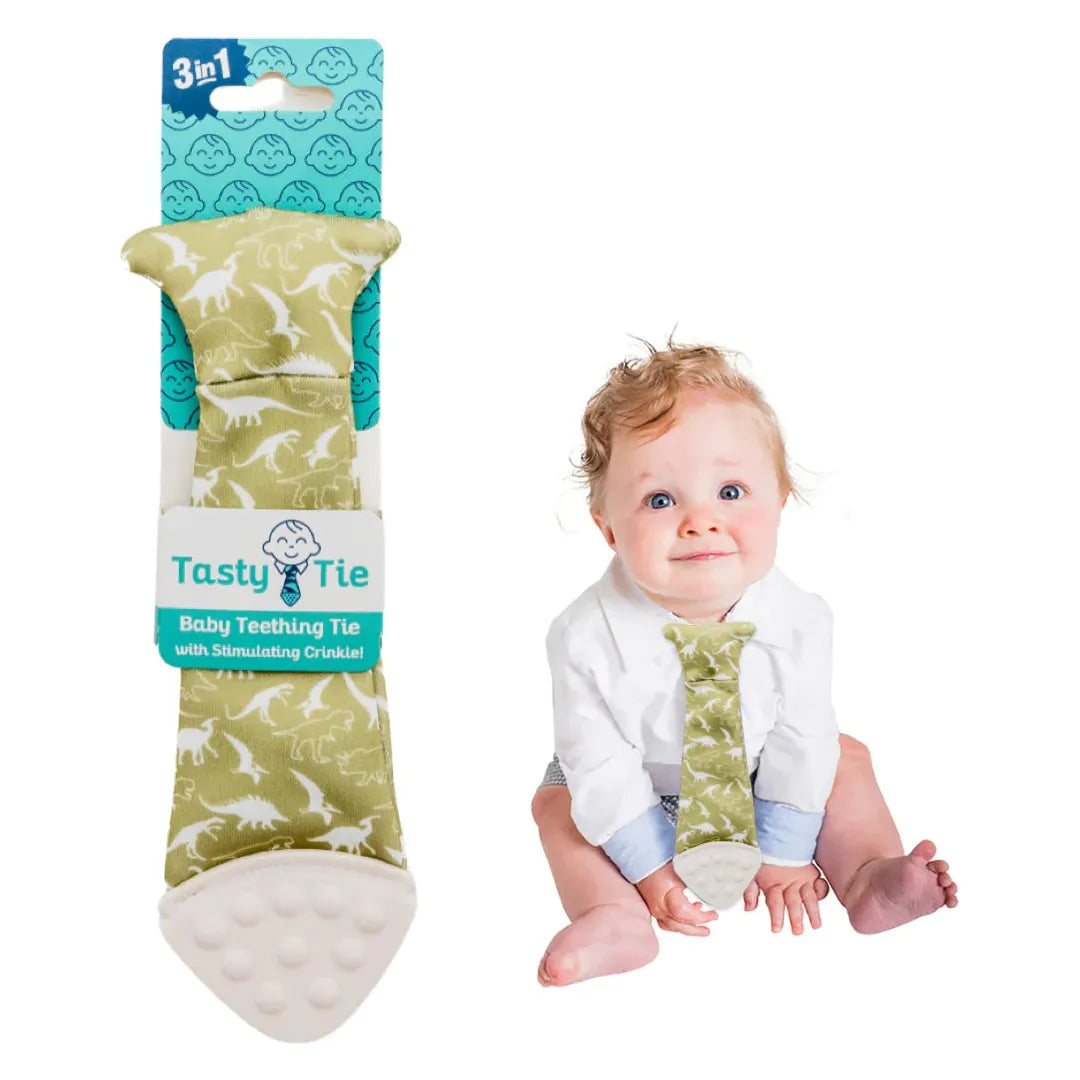 Tasty Tie Teether - Dino - Kid's Stuff Superstore