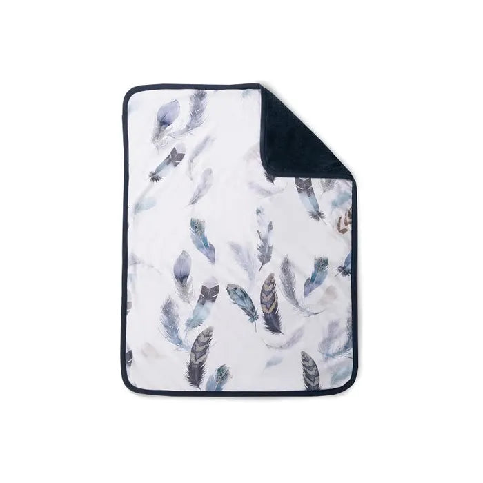 Oilo Jersey Cuddle Blanket - Feathery - Kid's Stuff Superstore