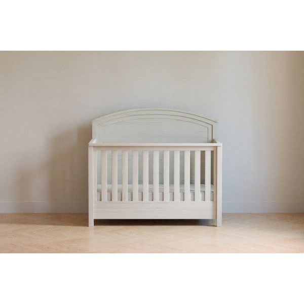 Monogram by Namesake Hemsted 4-in-1 Convertible Crib - White Driftwood - Kid's Stuff Superstore