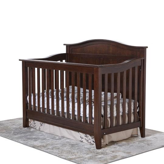 Pali Napoli Curved-Top Forever Crib - Kid's Stuff Superstore