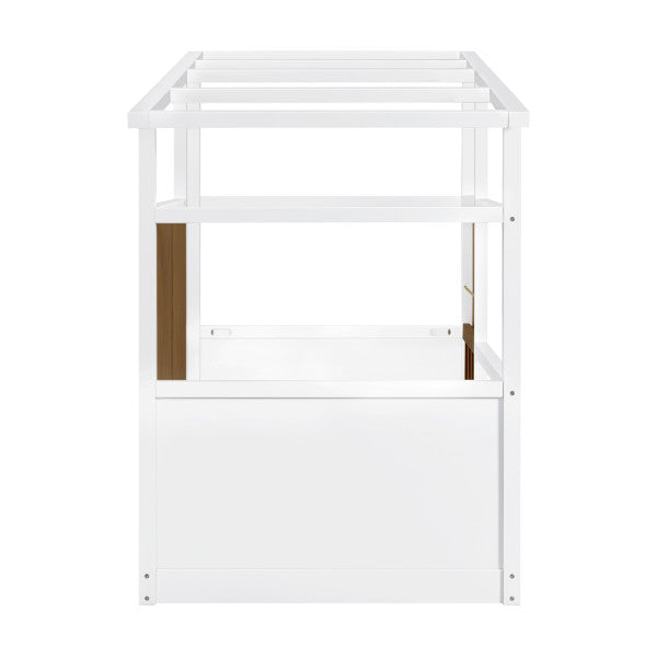 Babyletto Palma Mid-Century House Twin Bed - Kid's Stuff Superstore