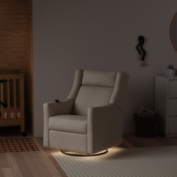 Babyletto Kiwi Deluxe Power Glider Recliner w/Heat&Massage
