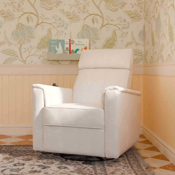 Namesake Willa Deluxe Power Recliner and Swivel Glider with Heat and Massage - Kid's Stuff Superstore