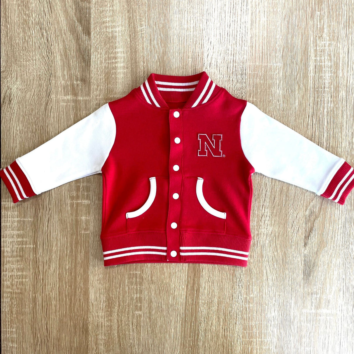 Husker Varsity Jacket - Red - Kid's Stuff Superstore