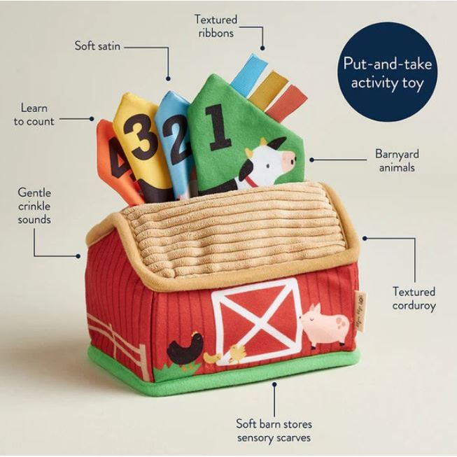 Itzy Ritzy Sensory Scarves - Pull and Take Toy - Kid's Stuff Superstore