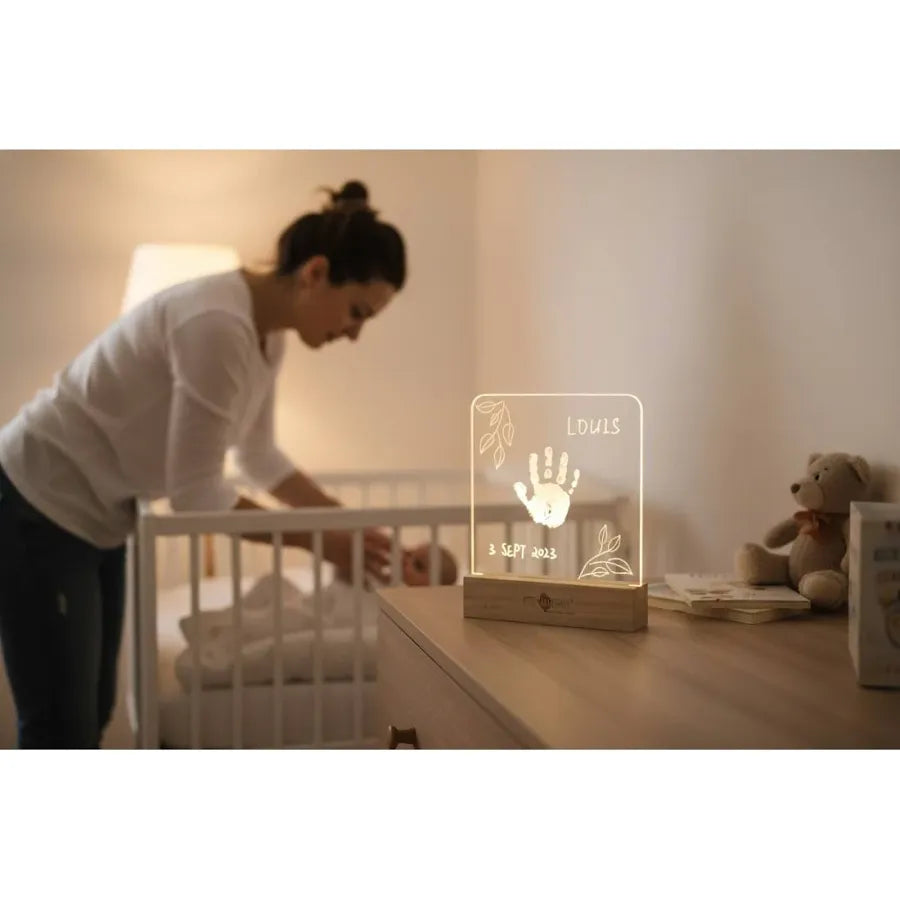Petit Artichaut Illuminated Frame Light-Up Handprint Keepsake