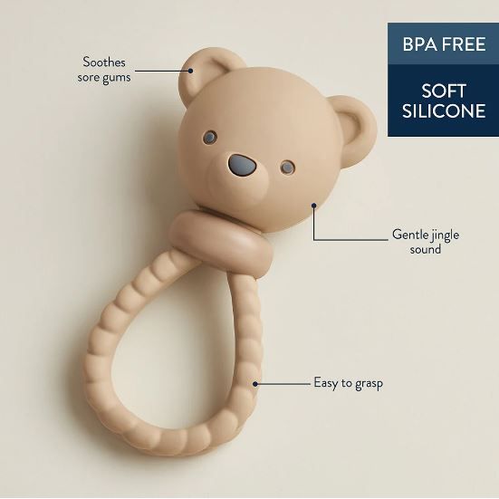 Itzy Ritzy - Sweetie Bear Rattle - Kid's Stuff Superstore