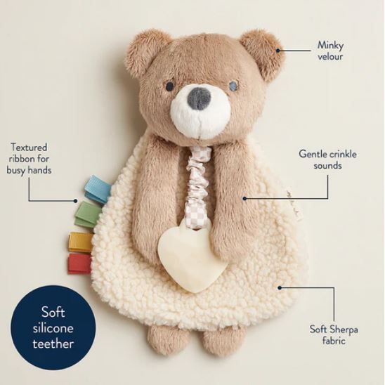 Itzy Ritzy Itzy Lovey - Theo the Bear - Kid's Stuff Superstore