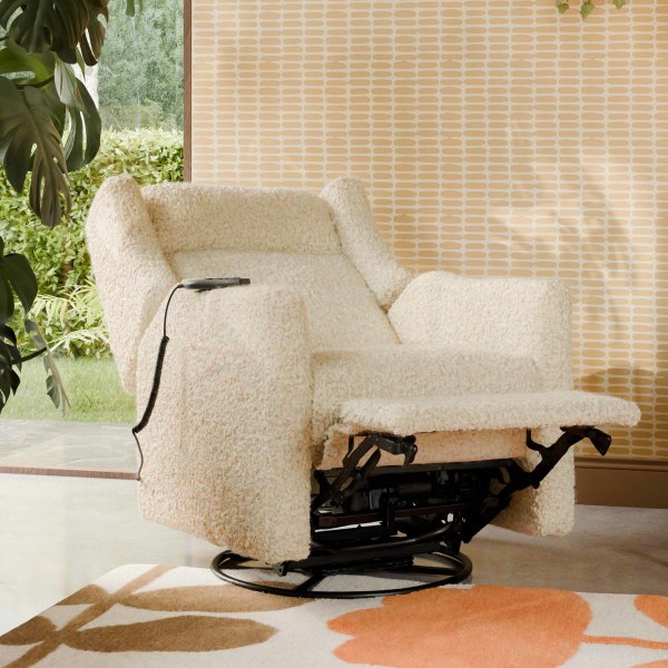 Babyletto Kiwi Deluxe Power Glider Recliner w/Heat&Massage
