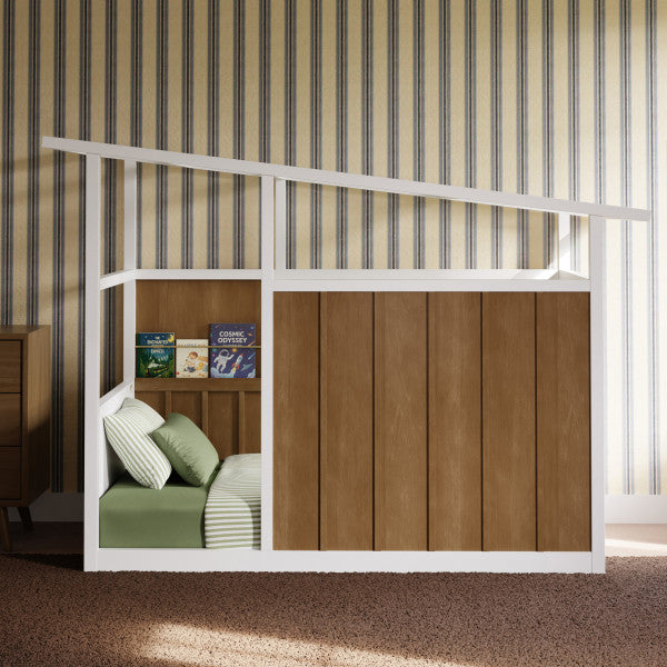 Babyletto Palma Mid-Century House Twin Bed - Kid's Stuff Superstore