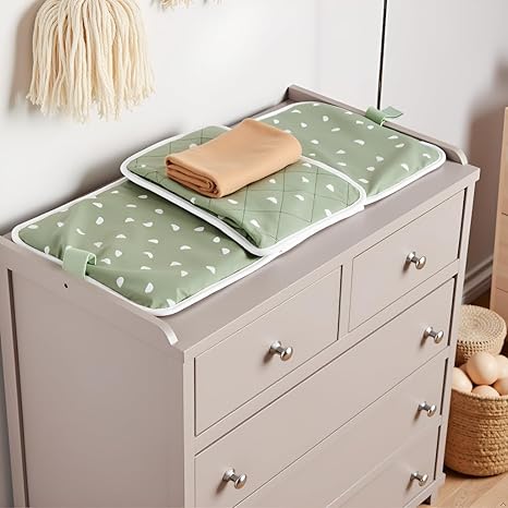 Organic Sage Travel Changing Mat- Diaper Bag Changing Pad