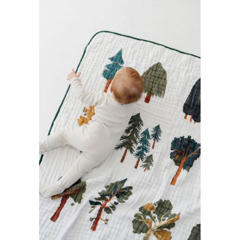 Clementine Kids Quilt - Forest Trees - Kid's Stuff Superstore