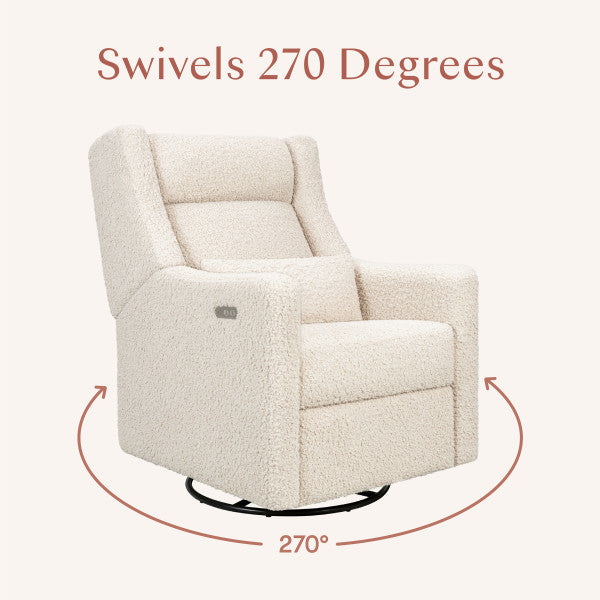 Babyletto Kiwi Plus Power Glider Recliner w/ Power Headrest